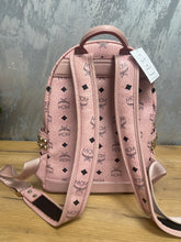 Load image into Gallery viewer, MCM Backpack Pink Medium SKU6976