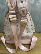 Load image into Gallery viewer, MCM Backpack Pink Medium SKU6975