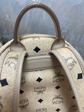 Load image into Gallery viewer, MCM Backpack Beige PM SKUAM2196