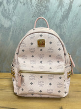 Load image into Gallery viewer, MCM Backpack Pink Medium SKU6975