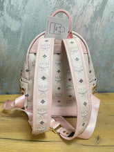Load image into Gallery viewer, MCM Backpack Pink Medium SKU6975