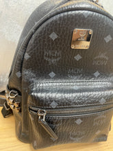 Load image into Gallery viewer, MCM Backpack PM Black SKU6974