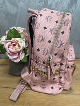 Load image into Gallery viewer, MCM Backpack Pink Medium SKU6976