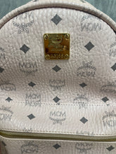 Load image into Gallery viewer, MCM Backpack Pink Medium SKU6975