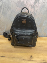 Load image into Gallery viewer, MCM Backpack PM Black SKU6974