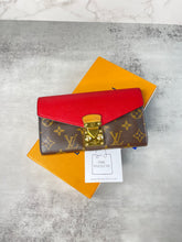 Load image into Gallery viewer, Pallas Red Wallet SKU6469
