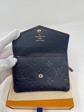 Load image into Gallery viewer, Pochette Cles Empreinte Navy SKU873