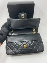 Load image into Gallery viewer, Chanel Double Flap Small Black