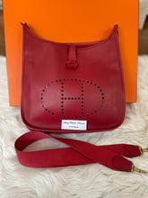 Load image into Gallery viewer, Hermes Evelyne Rouge GM I