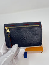 Load image into Gallery viewer, Pochette Cles Empreinte Navy SKU873