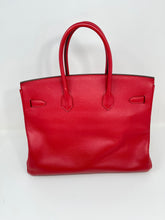 Load image into Gallery viewer, Birkin 35 Red Rouge SKU1517