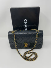 Load image into Gallery viewer, Chanel Double Flap Small Black
