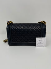 Load image into Gallery viewer, Chanel Le Boy Medium BLK SKU1007