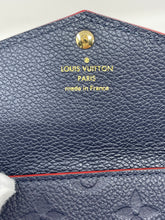 Load image into Gallery viewer, Pochette Cles Empreinte Navy SKU873