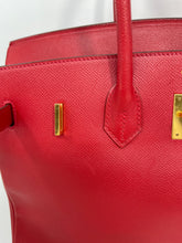 Load image into Gallery viewer, Birkin 35 Red Rouge SKU1517