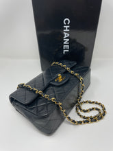 Load image into Gallery viewer, Chanel Double Flap Small Black