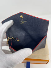 Load image into Gallery viewer, Pochette Cles Empreinte Navy SKU873
