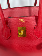 Load image into Gallery viewer, Birkin 35 Red Rouge SKU1517