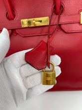 Load image into Gallery viewer, Birkin 35 Red Rouge SKU1517
