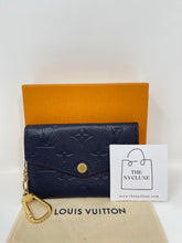 Load image into Gallery viewer, Pochette Cles Empreinte Navy SKU873