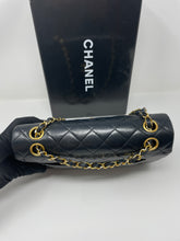 Load image into Gallery viewer, Chanel Double Flap Small Black