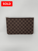 Load image into Gallery viewer, Neverfull Pouch Damier Ebene