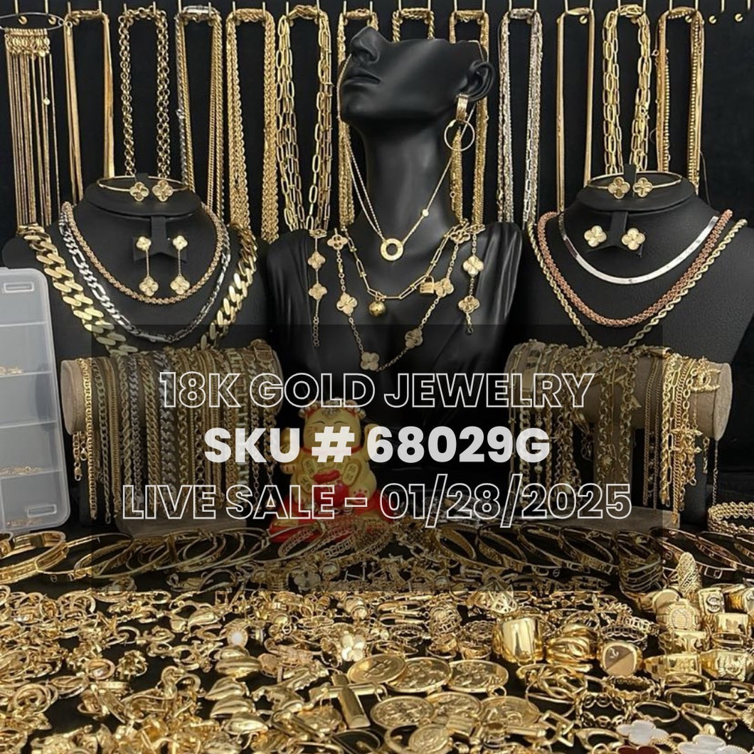 18K Gold Jewelry SKU68029G