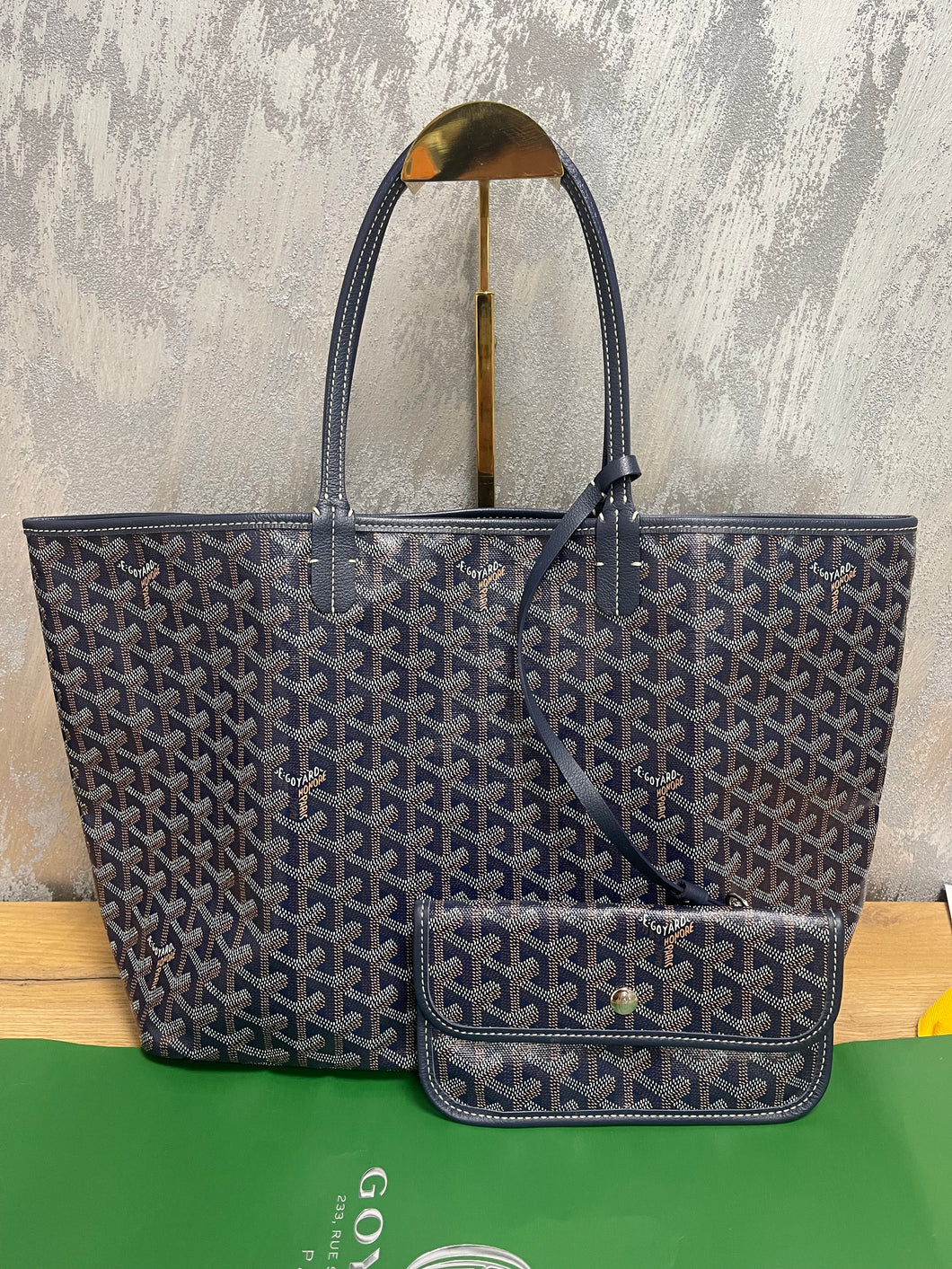 Goyard Navy PM SKU7014