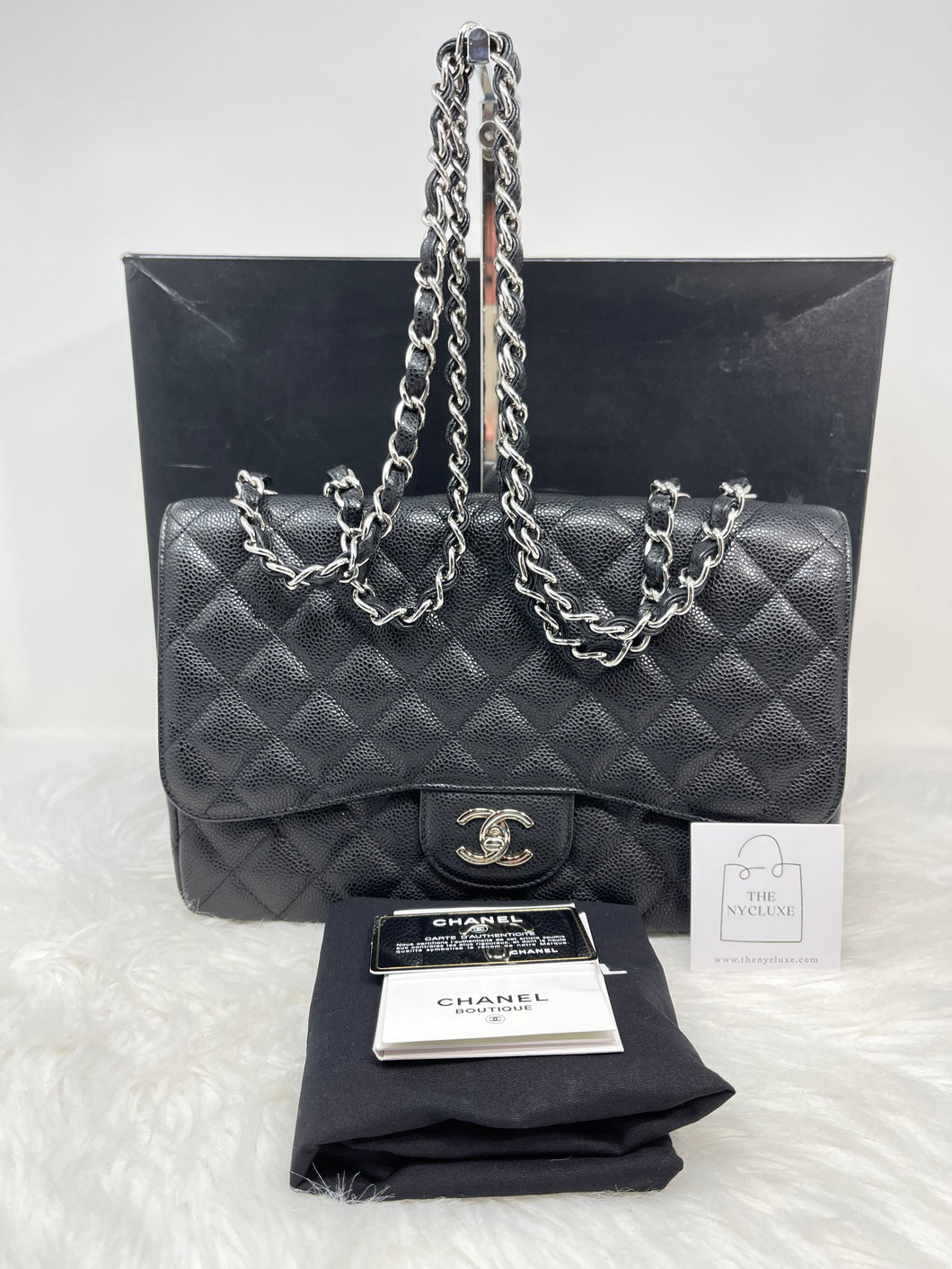 Chanel Classic Jumbo SHW SKU6002