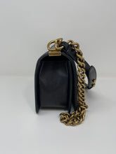 Load image into Gallery viewer, Chanel Le Boy Medium BLK SKU1007
